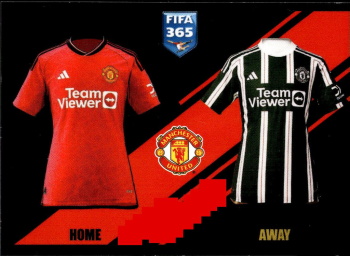 Jerseys Manchester United samolepka Panini FIFA 365 2024 #101