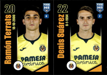 Ramon Terrats / Denis Suarez Villarreal CF samolepka Panini FIFA 365 2024 #188