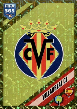 LOGO Villarreal CF samolepka Panini FIFA 365 2024 #189