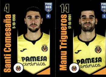 Santi Comesana / Manu Trigueros Villarreal CF samolepka Panini FIFA 365 2024 #192