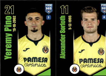 Yeremy Pino / Alexander Sorloth Villarreal CF samolepka Panini FIFA 365 2024 #194