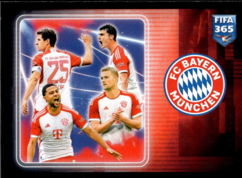 Club Identity Bayern Munchen samolepka Panini FIFA 365 2024 #228