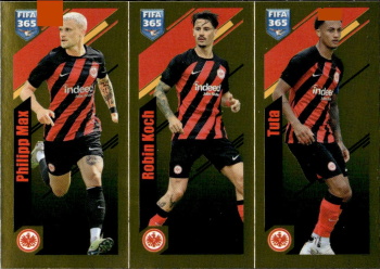 Philipp Max / Robin Koch / Tuta Eintracht Frankfurt samolepka Panini FIFA 365 2024 #247