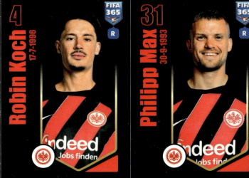 Robin Koch / Philipp Max Eintracht Frankfurt samolepka Panini FIFA 365 2024 #248