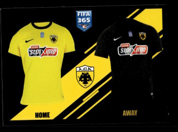 Jerseys AEK Athens samolepka Panini FIFA 365 2024 #261