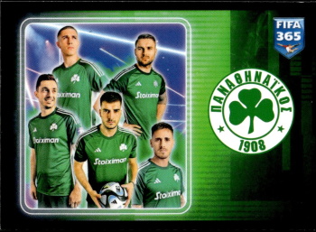 Club Identity Panathinaikos FC samolepka Panini FIFA 365 2024 #276