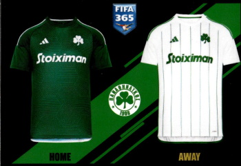Jerseys Panathinaikos FC samolepka Panini FIFA 365 2024 #277