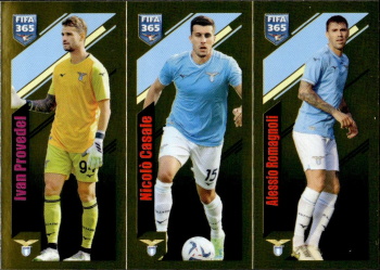 Ivan Provedel / Nicolo Casale / Alessio Romagnoli Lazio Roma samolepka Panini FIFA 365 2024 #327