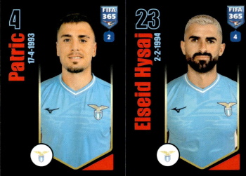 Petric / Elseid Hysaj Lazio Roma samolepka Panini FIFA 365 2024 #329