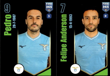 Pedro / Felipe Anderson Lazio Roma samolepka Panini FIFA 365 2024 #338