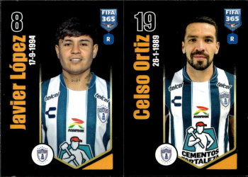 Javier Lopez / Celso Ortiz CF Pachuca samolepka Panini FIFA 365 2024 #367