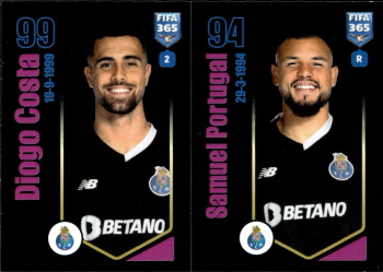 Diogo Costa / Samuel Portugal FC Porto samolepka Panini FIFA 365 2024 #374