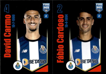 David Carmo / Fabio Cardoso FC Porto samolepka Panini FIFA 365 2024 #376