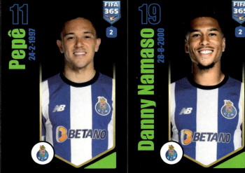 Pepe / Danny Namaso FC Porto samolepka Panini FIFA 365 2024 #383