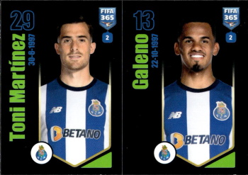 Toni Martinez / Galeno FC Porto samolepka Panini FIFA 365 2024 #384