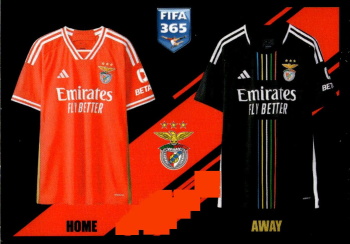 Jerseys SL Benfica samolepka Panini FIFA 365 2024 #389