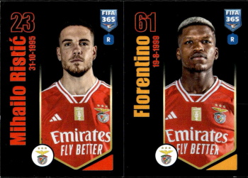 Mihailo Ristic / Florentino SL Benfica samolepka Panini FIFA 365 2024 #396
