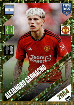 Alejandro Garnacho - Rising Stars Manchester United samolepka Panini FIFA 365 2024 Football Inspiration #431