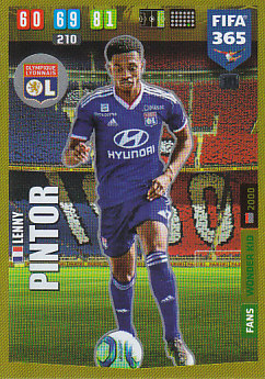 Lenny Pintor Olympique Lyonnais 2020 FIFA 365 Wonder Kid #141