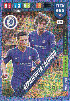 Cesar Azpilicueta / Marcos Alonso Chelsea 2020 FIFA 365 Dynamic Duo #370