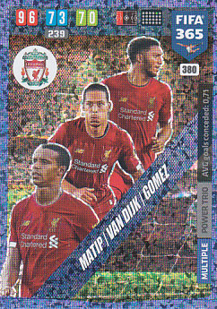 Joel Matip / Virgil van Dijk / Joe Gomez Liverpool 2020 FIFA 365 Power Trio #380
