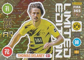 Thomas Delaney Borussia Dortmund 2021 FIFA 365 Limited Edition #LE-TD