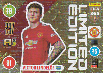 Victor Lindelof Manchester United 2021 FIFA 365 Limited Edition #LE-VL