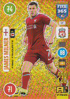 James Milner Liverpool 2021 FIFA 365 Fans' Favourite #17