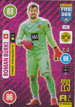 Roman Burki Borussia Dortmund 2021 FIFA 365 Fans' Favourite #44