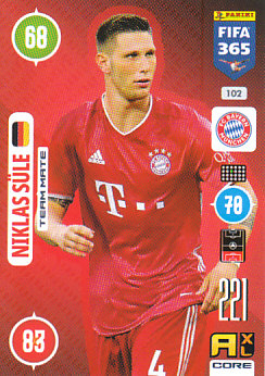 Niklas Sule Bayern Munchen 2021 FIFA 365 #102