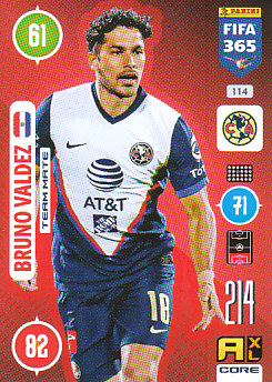 Bruno Valdez Club America 2021 FIFA 365 #114