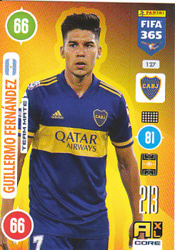 Guillermo Fernandez Boca Juniors 2021 FIFA 365 #127