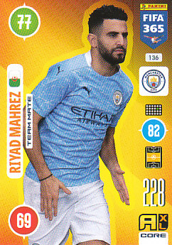 Riyad Mahrez Manchester City 2021 FIFA 365 #136