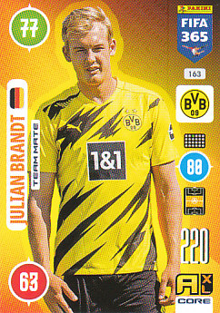 Julian Brandt Borussia Dortmund 2021 FIFA 365 #163