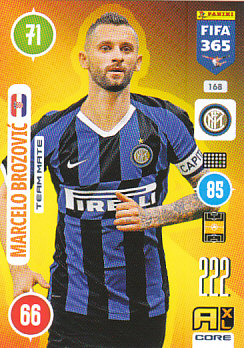 Marcelo Brozovic Internazionale Milano 2021 FIFA 365 #168