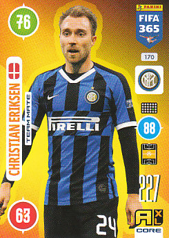 Christian Eriksen Internazionale Milano 2021 FIFA 365 #170