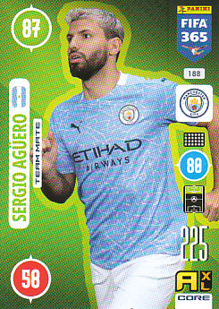 Sergio Aguero Manchester City 2021 FIFA 365 #188