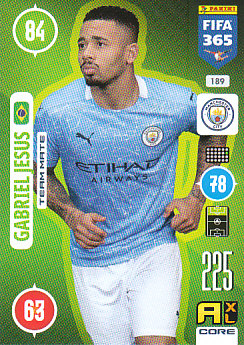Gabriel Jesus Manchester City 2021 FIFA 365 #189