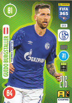 Guido Burgstaller Schalke 04 2021 FIFA 365 #213