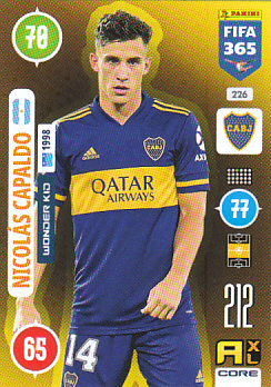 Nicolas Capaldo Boca Juniors 2021 FIFA 365 Wonder Kid #226