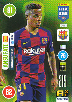Ansu Fati FC Barcelona 2021 FIFA 365 Wonder Kid #244