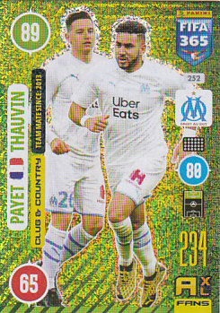 Dimitri Payet / Florian Thauvin Olympique Marseille 2021 FIFA 365 Club & Country #252