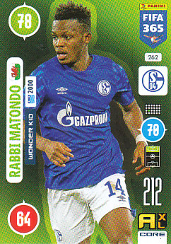 Rabbi Matondo Schalke 04 2021 FIFA 365 Wonder Kid #262