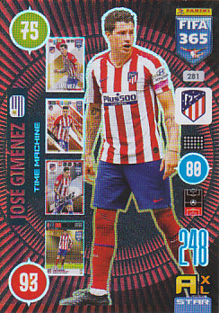 Jose Gimenez Atletico Madrid 2021 FIFA 365 Time Machine #281