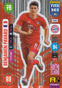 Benjamin Pavard Bayern Munchen 2021 FIFA 365 Titan #344