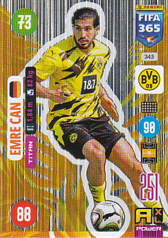 Emre Can Borussia Dortmund 2021 FIFA 365 Titan #345