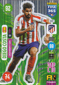 Diego Costa Atletico Madrid 2021 FIFA 365 Dominator #357