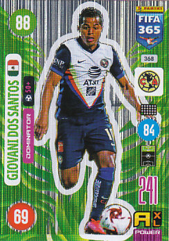 Giovani dos Santos Club America 2021 FIFA 365 Dominator #368