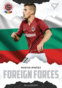 Martin Mincev Sparta Praha SportZoo FORTUNA:LIGA 2020/21 2. serie Foreign Forces #FF31