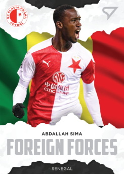 Abdallah Sima Slavia Praha SportZoo FORTUNA:LIGA 2020/21 2. serie Foreign Forces #FF37